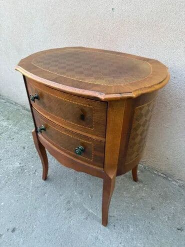 Antique Dressers: Stilska okrugla komoda u intarzijama - ODLIČNO STANJE 🌟 Komoda u at lalafo.rs — 7 Antique Dressers: Stilska okrugla komoda u intarzijama - ODLIČNO STANJE 🌟 Komoda u — 7