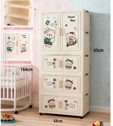 Дечји организатор гардеробе – Вишеструки ормарић за одлагање одеће и na lalafo.rs — 2 Дечји организатор гардеробе – Вишеструки ормарић за одлагање одеће и — 2