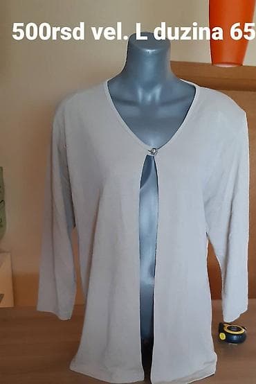 Lagana ženska kardigan-bluza Runner Collection. - Boja: svetlo bež - na lalafo.rs — 1 Lagana ženska kardigan-bluza Runner Collection. - Boja: svetlo bež - — 1