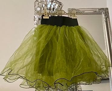 ✨✨✨Lepršava i slojevita suknja od svetlucave organze u smaragdno at lalafo.rs — 3 ✨✨✨Lepršava i slojevita suknja od svetlucave organze u smaragdno — 3