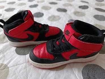 Dečije patike Nike Court Borough Mid 2 (model CD) – crno/crvene. - na lalafo.rs — 1 Dečije patike Nike Court Borough Mid 2 (model CD) – crno/crvene. - — 1