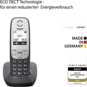 Landline Phones: Gigaset bežični DECT set – 2 slušalice sa baznim stanicama - at lalafo.rs — 4 Landline Phones: Gigaset bežični DECT set – 2 slušalice sa baznim stanicama - — 4