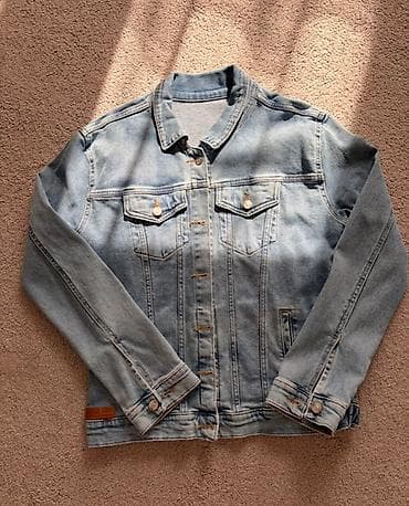 Nova teksasna jaknica Velicina L/XL Nikad nije nosena i nema nikakva na lalafo.rs — 1 Nova teksasna jaknica Velicina L/XL Nikad nije nosena i nema nikakva — 1