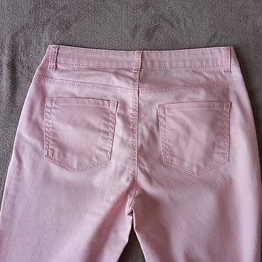 DeFacto roze pantalone S/M. DeFacto svetlo roze pantalone, ravnog na lalafo.rs — 2 DeFacto roze pantalone S/M. DeFacto svetlo roze pantalone, ravnog — 2