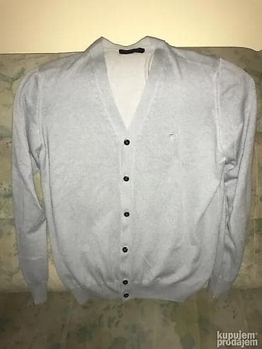 Original Trussardi jeans dzemper L 100% cotton Made in Italy Ramena na lalafo.rs — 1 Original Trussardi jeans dzemper L 100% cotton Made in Italy Ramena — 1