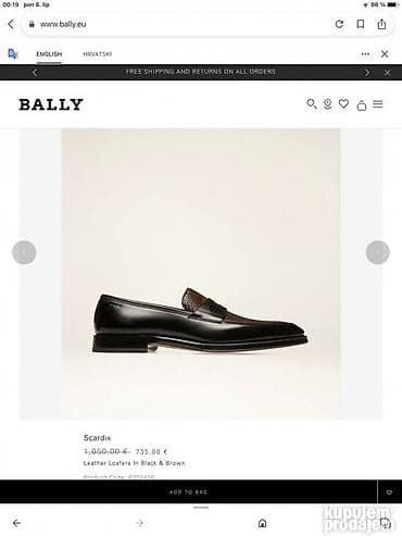 Origina BALLY kozne cipele 10,5. 44-45 PRAKTICNO KAO NOVE ( na lalafo.rs — 7 Origina BALLY kozne cipele 10,5. 44-45 PRAKTICNO KAO NOVE ( — 7