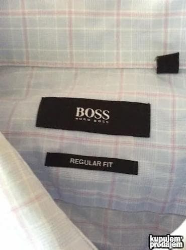 Original Hugo Boss kosulja 43 PRAKTICNO NOVA 100% cotton Ramena 50cm na lalafo.rs — 5 Original Hugo Boss kosulja 43 PRAKTICNO NOVA 100% cotton Ramena 50cm — 5