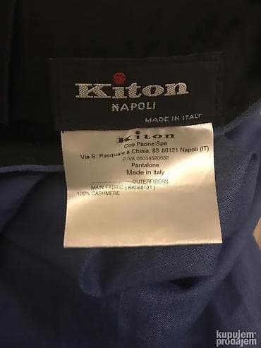 Original KITON Napoli pantalone od 2500€ - velicina 33 NOVE 100% na lalafo.rs — 5 Original KITON Napoli pantalone od 2500€ - velicina 33 NOVE 100% — 5