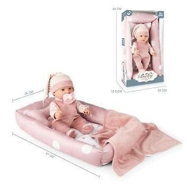 Realistična bebi lutka sa opremom – set za igru i uspavljivanje - na lalafo.rs Realistična bebi lutka sa opremom – set za igru i uspavljivanje -