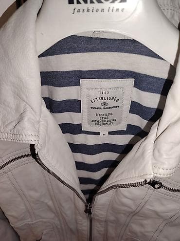 Tom Tailor kožna jakna – model u beloj boji - Materijal: 100% na lalafo.rs — 3 Tom Tailor kožna jakna – model u beloj boji - Materijal: 100% — 3