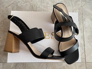 PRIMARK ženske sandale - Model: crne sandale sa debljom štiklom - at lalafo.rs — 1 PRIMARK ženske sandale - Model: crne sandale sa debljom štiklom - — 1