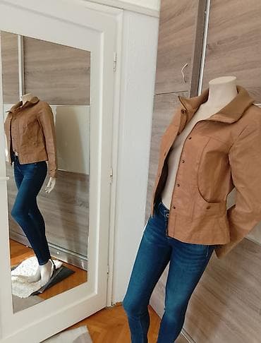 cista koza broj: Vero moda jakna od prirodne kože, odgovara veličini M, duplo kopčanje at lalafo.rs — 5 cista koza broj: Vero moda jakna od prirodne kože, odgovara veličini M, duplo kopčanje — 5