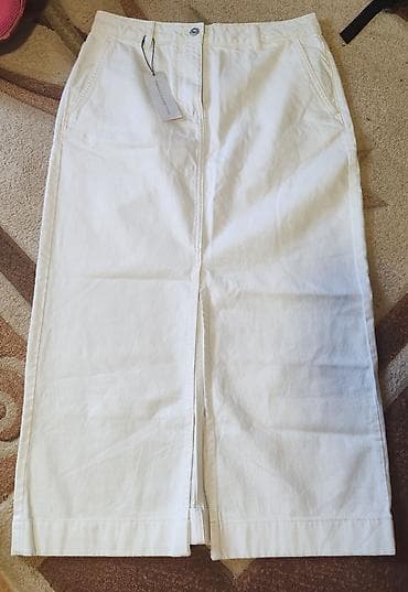 French Connection bela suknja od teksasa (denim), model midi/duža na lalafo.rs — 1 French Connection bela suknja od teksasa (denim), model midi/duža — 1