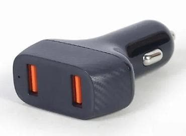 Gembird 2-port USB auto punjač (brzo punjenje) - Dva USB izlaza za na lalafo.rs Gembird 2-port USB auto punjač (brzo punjenje) - Dva USB izlaza za