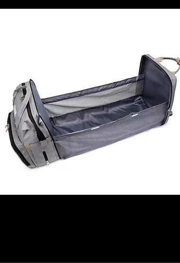 Multifunkcionalna torba-rucksak za mame sa sklopivim putnim na lalafo.rs — 2 Multifunkcionalna torba-rucksak za mame sa sklopivim putnim — 2