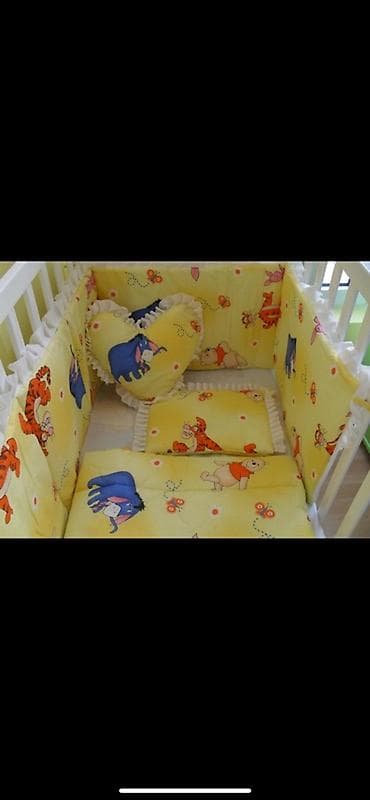 Komplet posteljine za bebi krevetac (više dezena) - Dimenzije za na lalafo.rs — 1 Komplet posteljine za bebi krevetac (više dezena) - Dimenzije za — 1