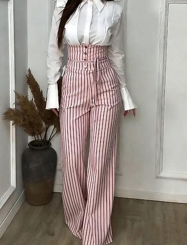 ✨ Urban Shop Luna ✨ Pantalone sa ultra visokim strukom – model koji na lalafo.rs ✨ Urban Shop Luna ✨ Pantalone sa ultra visokim strukom – model koji