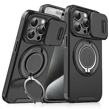 Maska CamShield Ring stand za iPhone 15 Pro 6.1 crna. Uz brzu dostavu na lalafo.rs — 3 Maska CamShield Ring stand za iPhone 15 Pro 6.1 crna. Uz brzu dostavu — 3