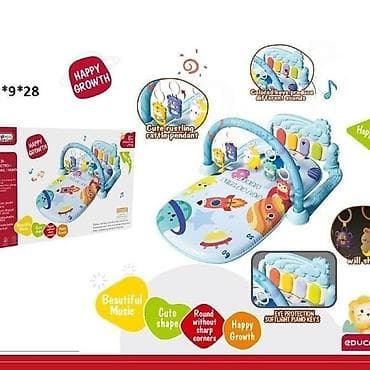 Interaktivna muzička podloga/igraonica za bebe sa klavirom - na lalafo.rs Interaktivna muzička podloga/igraonica za bebe sa klavirom -