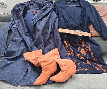 Komplet za jesen/proleće – haljina, mantil, kaiš i čizme Sve u na lalafo.rs — 3 Komplet za jesen/proleće – haljina, mantil, kaiš i čizme Sve u — 3