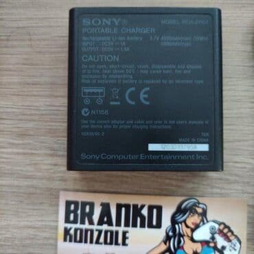 Prodajem original eksternu bateriju za Sony PS Vita. + Vita USB at lalafo.rs Prodajem original eksternu bateriju za Sony PS Vita. + Vita USB