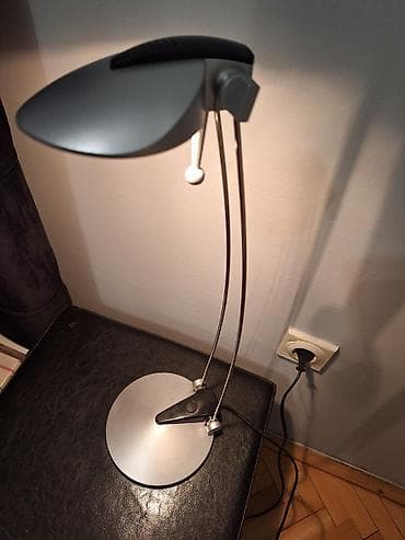 enigma lampe: Lampa stona halogen sijalica, metalik srebrna, visine 53cm u original at lalafo.rs — 1 enigma lampe: Lampa stona halogen sijalica, metalik srebrna, visine 53cm u original — 1