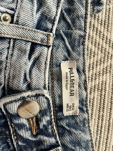 Ženske farmerke sa širokim nogavicama, visokim strukom i izbledelim na lalafo.rs — 1 Ženske farmerke sa širokim nogavicama, visokim strukom i izbledelim — 1