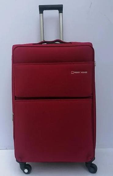 za svaki dan: Set kofera za putovanje – 3 komada, crvena boja - Brend: Reddy Wengie at lalafo.rs — 7 za svaki dan: Set kofera za putovanje – 3 komada, crvena boja - Brend: Reddy Wengie — 7