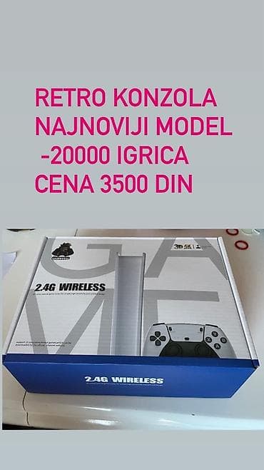 20000 retro igrica za tv NOVO Retro bežična konzola – najnoviji model na lalafo.rs — 1 20000 retro igrica za tv NOVO Retro bežična konzola – najnoviji model — 1