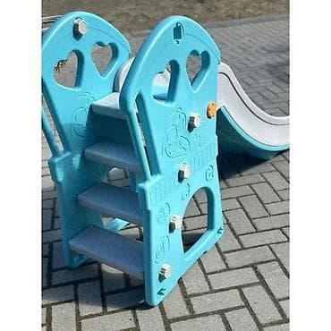 Dečiji tobogan sa košem za košarku – unutra/spolja - Višenamenski na lalafo.rs — 7 Dečiji tobogan sa košem za košarku – unutra/spolja - Višenamenski — 7