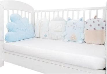 Set dekorativnih jastučića za dečji krevetac - Mekani jastučići na lalafo.rs Set dekorativnih jastučića za dečji krevetac - Mekani jastučići