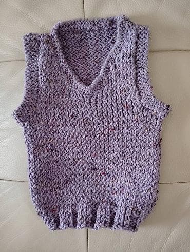 Paket dečiji prsluci 4 kom sve za 1600 din, novi, ručno pleteni vel 2 na lalafo.rs — 10 Paket dečiji prsluci 4 kom sve za 1600 din, novi, ručno pleteni vel 2 — 10