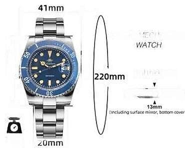 ADDIESDIVE AD2054 - 41mm - Zelena - Rolex Submariner Homage na lalafo.rs — 8 ADDIESDIVE AD2054 - 41mm - Zelena - Rolex Submariner Homage — 8