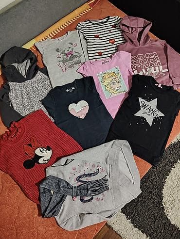 prsluk jaknica mango u: Paket garderobe za devojcice Vel 116 Ocuvano, bez ostecenja, moze za at lalafo.rs — 1 prsluk jaknica mango u: Paket garderobe za devojcice Vel 116 Ocuvano, bez ostecenja, moze za — 1