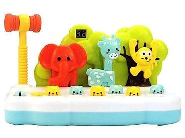 Kids' Sports Toys: Interaktivna igra Whac‑A‑Mole sa čekićem – džungla motiv - Šarena at lalafo.rs — 3 Kids' Sports Toys: Interaktivna igra Whac‑A‑Mole sa čekićem – džungla motiv - Šarena — 3