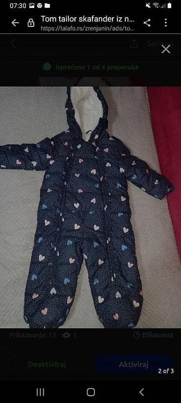 Tom tailor skafander dosta placen na lalafo.rs — 2 Tom tailor skafander dosta placen — 2