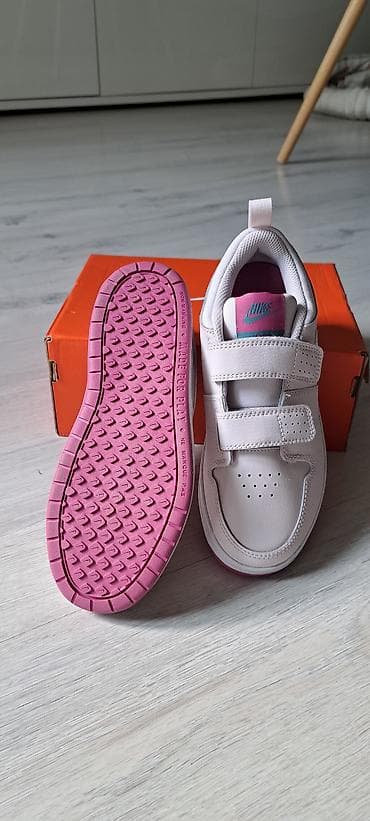 Kids' Footwear: Dečije patike Nike – roze/bele - Model sa dvostrukim čičak-trakama za at lalafo.rs — 4 Kids' Footwear: Dečije patike Nike – roze/bele - Model sa dvostrukim čičak-trakama za — 4