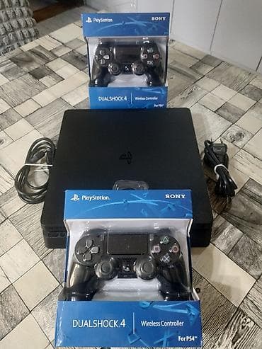 PS4 Slim+52igre ( Igre po želji ) + 2 DualShock 4 bežična kontrolera na lalafo.rs — 4 PS4 Slim+52igre ( Igre po želji ) + 2 DualShock 4 bežična kontrolera — 4