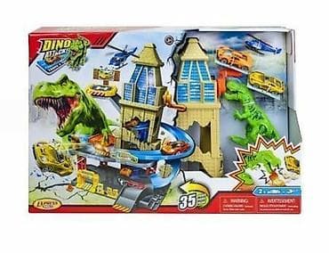 Dino Attack – set za igru sa stazom i dinosaurusom - Veliki tematski na lalafo.rs Dino Attack – set za igru sa stazom i dinosaurusom - Veliki tematski