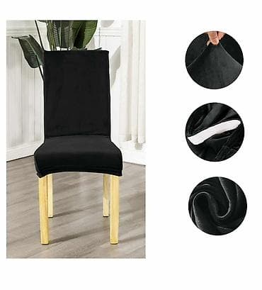 ❗️6 komada 2800 din❗️ 💫Presvlake za stolice plisane rastegljive ✅Cena na lalafo.rs — 1 ❗️6 komada 2800 din❗️ 💫Presvlake za stolice plisane rastegljive ✅Cena — 1