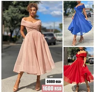 Elegantna haljina na preklop, midi dužine, u svetloružičastoj boji. - na lalafo.rs — 3 Elegantna haljina na preklop, midi dužine, u svetloružičastoj boji. - — 3