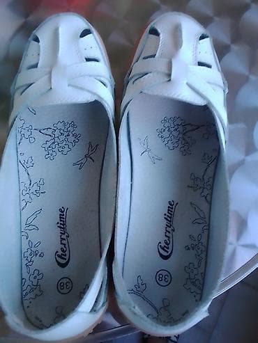 Bele letnje cipele,jednom obuvene na lalafo.rs — 1 Bele letnje cipele,jednom obuvene — 1