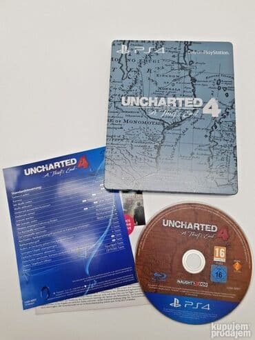 Prodajem original igricu za Sony Playstation 4 konzolu - Uncharted 4 A na lalafo.rs Prodajem original igricu za Sony Playstation 4 konzolu - Uncharted 4 A