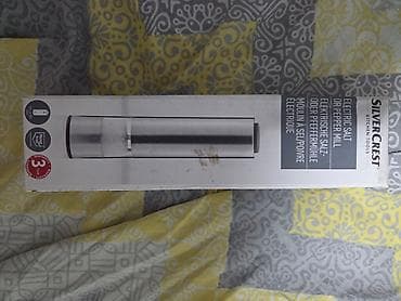 SilverCrest električni mlin za so ili biber - Elegantno kućište od na lalafo.rs — 1 SilverCrest električni mlin za so ili biber - Elegantno kućište od — 1