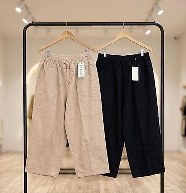 Ε iroke lanene pantalone sa lastiΕ‘em u struku sa dzepovima za punije na lalafo.rs Ε iroke lanene pantalone sa lastiΕ‘em u struku sa dzepovima za punije