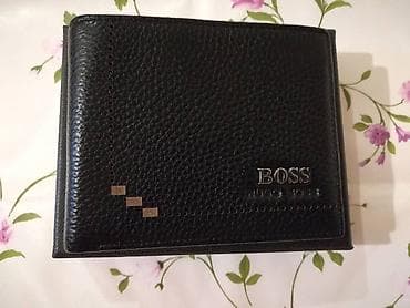 Novi muski kozni markirani novcanik marke Hugo Boss. Zemlja porekla na lalafo.rs — 1 Novi muski kozni markirani novcanik marke Hugo Boss. Zemlja porekla — 1