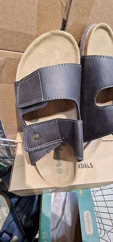 Muške kožne papuče/sandale Footflexx - Model sa dva široka kaiša at lalafo.rs — 2 Muške kožne papuče/sandale Footflexx - Model sa dva široka kaiša — 2