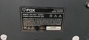 Na prodaju TV LED FOX 32 inca, model 32DLE250 (NIJE SMART) u odlicnom na lalafo.rs — 4 Na prodaju TV LED FOX 32 inca, model 32DLE250 (NIJE SMART) u odlicnom — 4