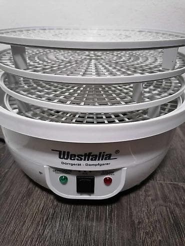 Westfalia uređaj 2-u-1: sušilica za hranu i parni kuvar (Dörrgerät – na lalafo.rs — 4 Westfalia uređaj 2-u-1: sušilica za hranu i parni kuvar (Dörrgerät – — 4