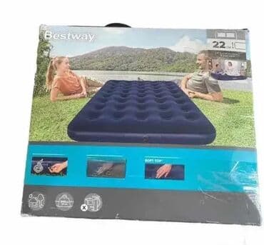 Dusek na naduvavanje Bestway 191 × 137 × 22 cm 🌟 NOVO u pakovanju! na lalafo.rs Dusek na naduvavanje Bestway 191 × 137 × 22 cm 🌟 NOVO u pakovanju!